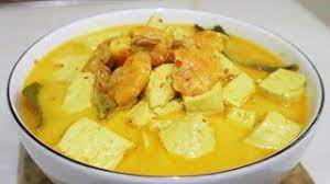Resep cara memasak masakan rendang daging sapi sunda. Resep Cara Memasak Udang Tahu Kuah Santan Kuning Youtube