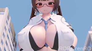 ROROrenRO - Breast expansion Giantess growth watch online