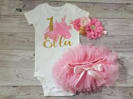 Unicorn Birthday Outfits For 10 Year Olds First Birthday Outfit Girl Girls First Birthday Outfits One Year Old Girl Unicorn Bi Baby Birthday Party Girl Baby Girl Birthday First Birthday Outfit Girl