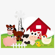 Animales De Granja Vector Material Gratis Png Y Vector Farm Animal Fabric Farm Animals Farm Cartoon