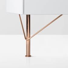 Slender Low Metal Furniture Legs Furniture Legs Brass Furniture Legs
