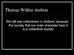No one is allowed to prefer one person over another or have a personal life. Introduction To Ayn Rand S Anthem Ppt Video Online Download