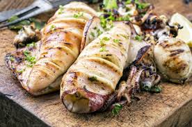 ¿cuántas raciones saldrán de ahí? Receta De Calamares Al Horno Con Ajo Y Perejil Unareceta Com