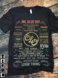 Electric Light Orchestra Mr Blue Sky 10538 Overture Twilight T Shirt Teenavi