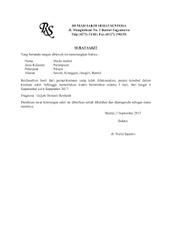 Surat keterangan sakit, contoh surat keterangan ahli waris, contoh surat keterangan karyawan, contoh surat permohonan, contoh surat keterangan kerja, contoh surat resmi, contoh surat penawaran berisi contoh surat resmi sekolah, perusahaan, permohonan, surat resmi undangan. Contoh Surat Dokter Sakit Demam Download Kumpulan Gambar