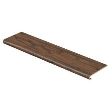 Cap A Tread Coffee Hs Hickory 47 In Long X 12 1 8 In Deep X 1 11 16 In Height Laminate To Cover Stairs 1 In Thick 016071640 The Home Depot Stair Nosing Stairs Hickory Flooring