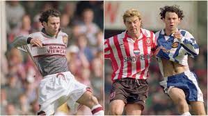 Buy football kits for infants and babies at uksoccershop. Manchester United S Half Time Kit Swap On This Day April 13 1996 Red Devils Change Grey Shirts Against Southampton