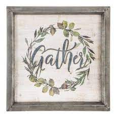 Gather Wreath Wood Wall Decor Wood Wall Decor Stylish Wall Decor Wreath Wall Art