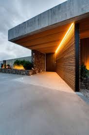 Blue modern house wood free pdf plans. 40 Modern Entrances Designed To Impress Architecture Beast