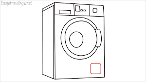 Some of the coloring page names are pin on cut outs, pin on shapes and templates s, coloring washing machine coloring img 25705, vacuum cleaner coloring at colorings to and color, coloring washing machine coloring img 22463, car wash coloring at colorings to and color, flashcards table on objetos en la casa, washing. How To Draw A Washing Machine Step By Step 12 Easy Phase