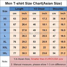 Us Shirt Size Chart To India