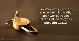 Spruche 11 13 Bibelvers Dailyverses Net