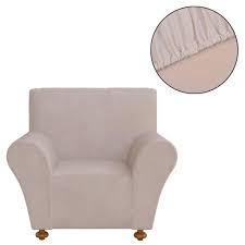 Die einzelnen teile werden mit großer sorgfalt zugeschnitten und. Vidaxl Sofahusse Stretchhusse Sofabezug Beige Real De