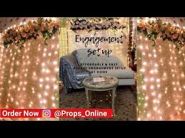 Sieh dir an, was decoration engagement (decorationengagement) auf pinterest, der weltweit größten sammlung von ideen, entdeckt hat. Engagement Decoration Ideas At Home 2021 Engagement Ring Platter Youtube