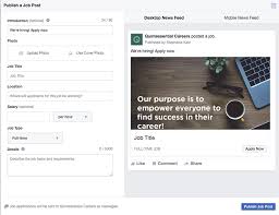 Apply to compensation analyst, customer service representative, partnership manager and more! Is Facebook S New Job Posting Feature Really All That