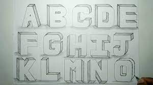 Check spelling or type a new query. How To Draw 3d Letters A To Z Youtube