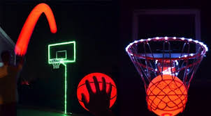 Light Up Basketball Hoop Kit With Led Basketball Gentlemint Reserve