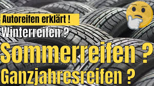 Experten empfehlen, faustregeln nicht blind zu vertrauen. Sommerreifen Winterreifen Ganzjahresreifen Reifenwechsel Zeit Youtube