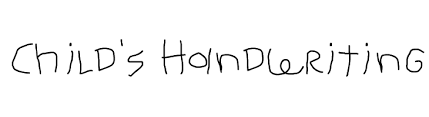 5:48 verbal to visual 95 747 просмотров. Child S Handwriting Font Ffonts Net