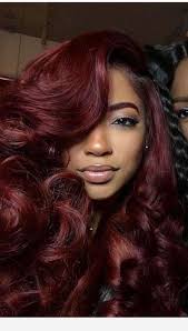 Are you attracted to black women with freckles? Burgundy Beautiful Idea Hair Styles Wine Hair Burgundy Hair