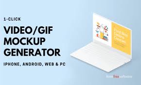 Download Free Device Mockup Generator Tool To Create Image Gif Video Mockups