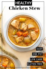 It's like chicken pot pie but without the pie. One Pot Healthy Chicken Stew The Toasted Pine Nut