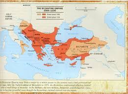 During The Postclassical Period Two Major Civilizations Formed In Europe The Byzantine Empire Was One Of Them It W Byzantine Empire Map Byzantine Empire Map