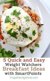 Mix it up while staying on track with 9,000+ ideas for healthy meals. Weight Watchers Breakfast Ideas