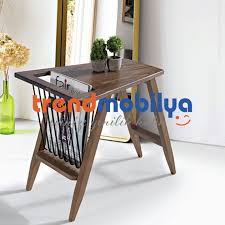 Trend Ceviz Yan Sehpa Mobilya Ev Dekoru Mobilya Fikirleri