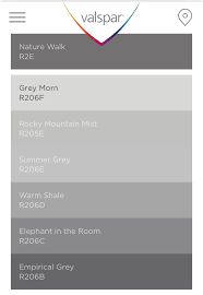 Valspar Grays Paint Colors