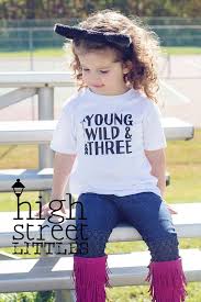 Black And White Baseball Tee Toddler Young Wild And Three Tee In Black And White Third Birthday Third Birthday Shirt Hipster Toddler Toddler Shirt