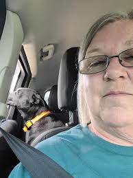 Favorite girl Sammie being photogenic this evening .