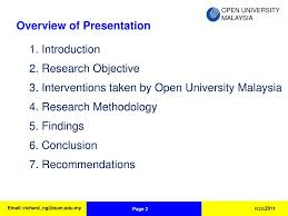 At oum, we are proud to present and share our experience and knowledge with a broad range of courses focuses. Ppt Richard Ng Phd Open University Malaysia Powerpoint Presentation Id 5155001