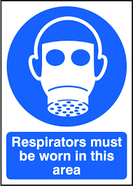 Respirators Must Be Worn In This Area Sign Beaverswood Identification Solutions Health And Safety Poster Safety Posters Food Safety Posters