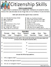 Explain what citizenship in the world means to you and what you think it takes to be a good world citizen. Citizenship Skills Worksheet By Empowered By Them Tpt