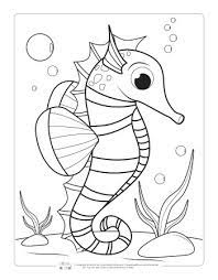 Download and print out your free printable ocean coloring pages. Ocean Animals Coloring Pages For Kids Itsybitsyfun Com