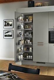 Our Full Height Larder Unit Offers The Perfect Stylish Storage Solution In Your Kitchen Here Featured In 2020 Kitchen Storage Units Modern Kitchen Storage Larder Unit
