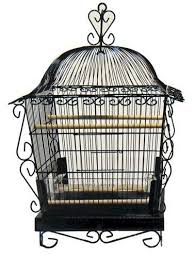 Elegant Scrollwork Bird Cage Kus Kafesi Kus Kafes