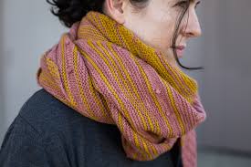 FUYU Shawl Wrap Knit Scarf Pattern PDF