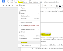 Our automated system analyzes replies to choose the one that's most likely to answer the question. How To Create Internal Hyperlinks Within Google Docs Tips Tricks And Trends