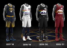 Authentic denver nuggets jerseys are at the official online store of the national basketball association. Nba City Edition Uniforms Complete History Nike News