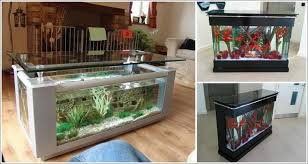 unusual and creative diy aquarium fish tank table fish tank coffee table diy aquarium