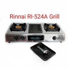 Dapur akan terlihat lebih mewah dengan menggunakan kompor tanam rinnai deluxe series, selain desain yang mewah, kompor ini juga kokoh dan aman digunakan. Kompor Gas 2 Tungku Rinnai Ri 524a Ri 524a Ri 524 A Plus Griller Dan Mini Oven Bergaransi Shopee Indonesia