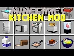 Kitchen Mods Minecraft Youtube Minecraft Tutorial Minecraft Crafts Minecraft Creations