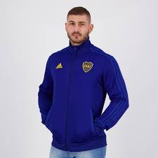 Acceso anticipado para miembros de creators club. Adidas Boca Juniors Blue Jacket Futfanatics