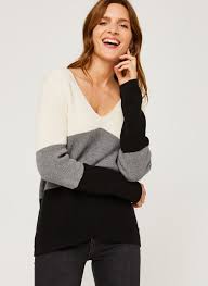 Free shipping by amazon +33. Calvin Klein Pull Color Block Sweater Beige Vetements Chez Sarenza 443214