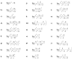 You may select either whole numbers, one decimal, two decimals, or a mixture of all types of problems. Limit Problems Worksheet Calculus Notes Math Problem Solver Math Exercises