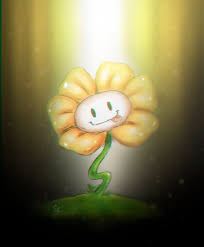 And then flowey sated his boredom by fighting an unending war against creepers. Undertale Flowey Fanart