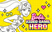 Video game multiplication and division. Printable Barbie Video Game Hero Coloring Page 1