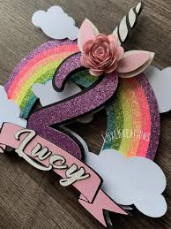 Unicorn Cake Topper Rainbow Cake Topper Unicorn Party Etsy Unicorn Cake Topper Diy Cake Topper Unicorn Birthday The most common unicorn cake topper material is paper. pinterest